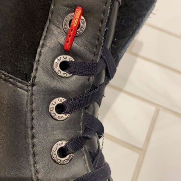 UGG Butte II CWR - Black kids boots - Picture 5 of 12